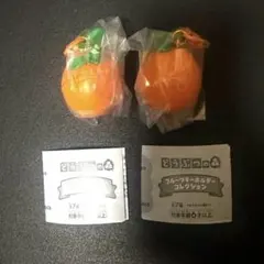 フルーツキーホルダーコレクション どうぶつの森 オレンジ