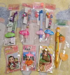 ハローキティ　ご当地　ボールペン　キューピー