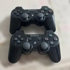 動作未確認　SONY純正　ps3 コントローラー 2個セット ブラック