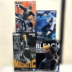 BLEACH 千年決戦篇　黒崎一護　グリムジョー　フィギュア　4個セット