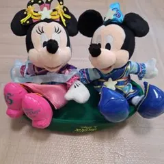 ディズニー 35周年 ミッキー ミニー七夕 ぬいぐるみ
