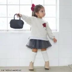 petit main チュールティアードスカート