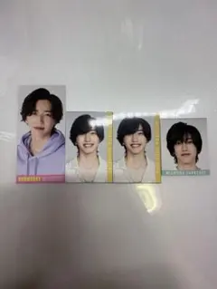 なにわ男子 道枝駿佑 デタカ4枚セット