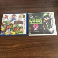 3DS スーパーマリオ3Dランド＋ルイージマンション2(2本セット)