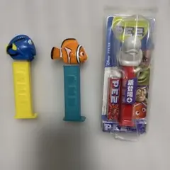 PEZ ディズニー ピクサー 3本セット 玩具のみ お菓子なし