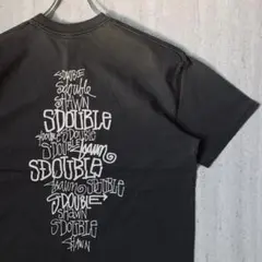 海外限定 S/Double エスダブル Tシャツ L ダークグレー