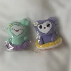 TWICE 浮き輪ぬいぐるみ バッグチャーム ミブリー サブリー セット
