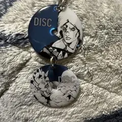 ジョジョ展　ジョジョ　メタルDISC型キーホルダー　ウェザーリポート