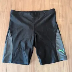 PUMA スイムショーツ 140サイズ 黒/グレー