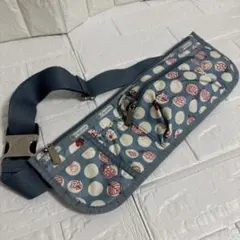 LeSportsac ボディバッグ ウエストポーチ 花柄 ドット