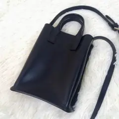 【極美品】B:MING by BEAMS ビームス 縦型 ショルダーバッグ 黒