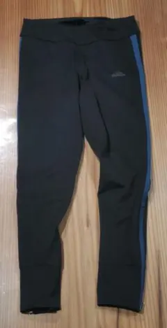 ​アディダス レディースM ランニングタイツ レギンス ブラック adidas
