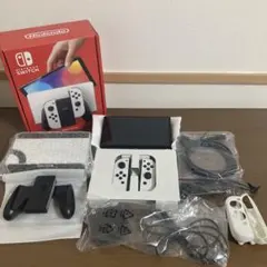 【美品】Nintendo Switch 有機ELモデル 本体　ケース・カバー付き