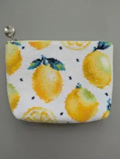 フェイラー　レモン柄ポーチL　新品未使用