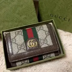 最終値下げGUCCI/三つ折り財布