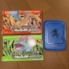 ポケットモンスター ファイアレッド・リーフグリーン セット　カセットケース付き