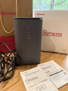 【美品】docomo home 5G HR02 Wi-Fiルーター