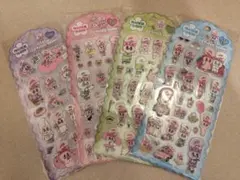 【韓国限定】エスターバニーマシュマロシール 4枚セット