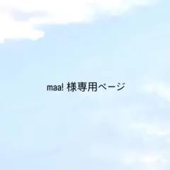maa!様 リクエスト 2点 まとめ商品