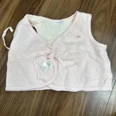 ミキハウス ベビーベスト ピンク 50-70