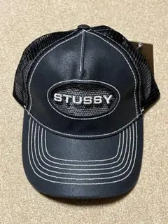 STUSSY メッシュキャップ ブラック