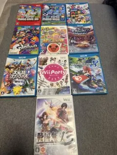 Wii ゲームソフトセット １０本
