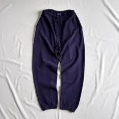 90s OLD GAP cotton sweat pants ナス紺
