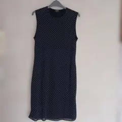 フランス製　KOOKAI ドット柄ワンピース【中古】のサムネイル