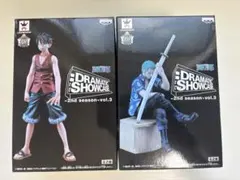 dramatic showcase ONE PIECE ゾロ　ルフィ　フィギュア
