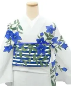【美品✨】セオアルファ　セオαトリエ　洗える夏物　浴衣兼用　更紗　現行品　G6 美品✨】セオアルファ セオαトリエ 洗える夏物 浴衣兼用 更紗 現行品
