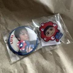 瀬口黎弥　缶バッジ　フラッグアクセサリー