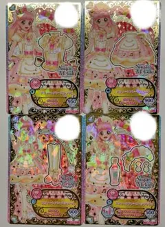 アイカツフレンズ！ スウィートフレーズコーデ 4枚セット
