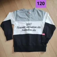トップス　長袖　120cm　(訳あり)