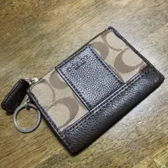 【新品未使用品】COACH コインケース・小銭入れ ブラウン/ベージュ