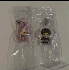 モンチッチ めじるしアクセサリー2 ベビちっち、チムたんぴんく二種類