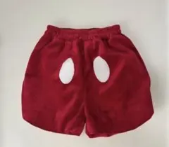 ディズニー ミッキー 赤色 ハーフパンツ 110cm