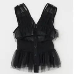 MOUSSY GATHER TULLE ベストのサムネイル