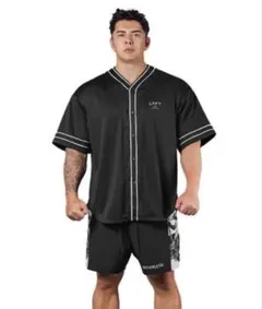 LYFT SCRIPT LOGO MESH BASEBALL SHIRT - メルカリ