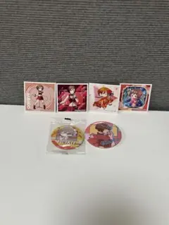 MEIKO 缶バッジ2個 ステッカー4枚セット 初音ミク