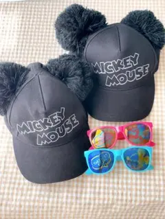 ディズニー　キャップ&サングラスセット