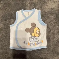 Baby Mickey ベビーベスト ノースリーブ　70まで