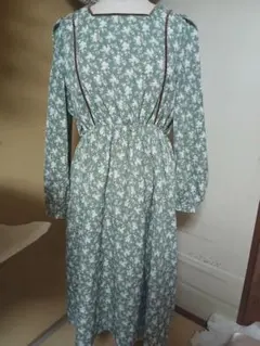 g*a様 axes femme 花柄長袖ワンピース