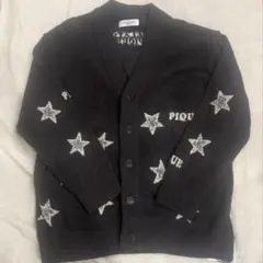 GELATO PIQUE HOMME 星柄カーディガン エアモコ