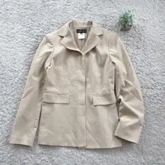 【INDIVI】テーラードジャケット シンプル 上品 トップス フェイクポケット