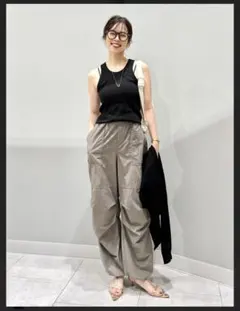 テックパラシュートプルオンパンツ GU グレー