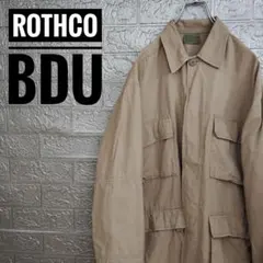 ROTHCOロスコ　BDU古着薄手ミリタリージャケットM