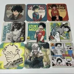 僕のヒーローアカデミア アートコースター 9枚セット