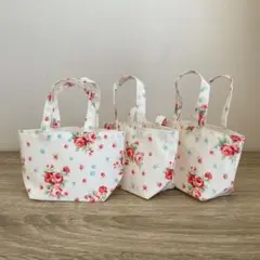 プチギフト用　ミニトートバッグ　3個セット