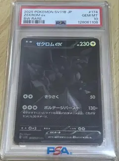 2025年最新】ゼクロム psa bwの人気アイテム - メルカリ
