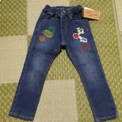 新品未使用 INSECT COLLECTION ワッペンデニムパンツ S（85）